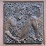 Engelpietà, Altarrelief, St. Ludwig, Spiesen-Elversberg (1997)