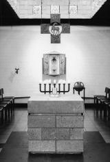 Kapelle des Magaretenstifts, Saarbrücken, Gestaltung des Innenraums (1970)